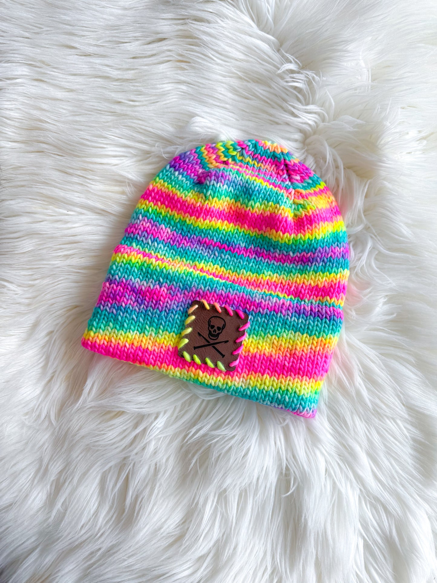 Neon Chaos Beanie