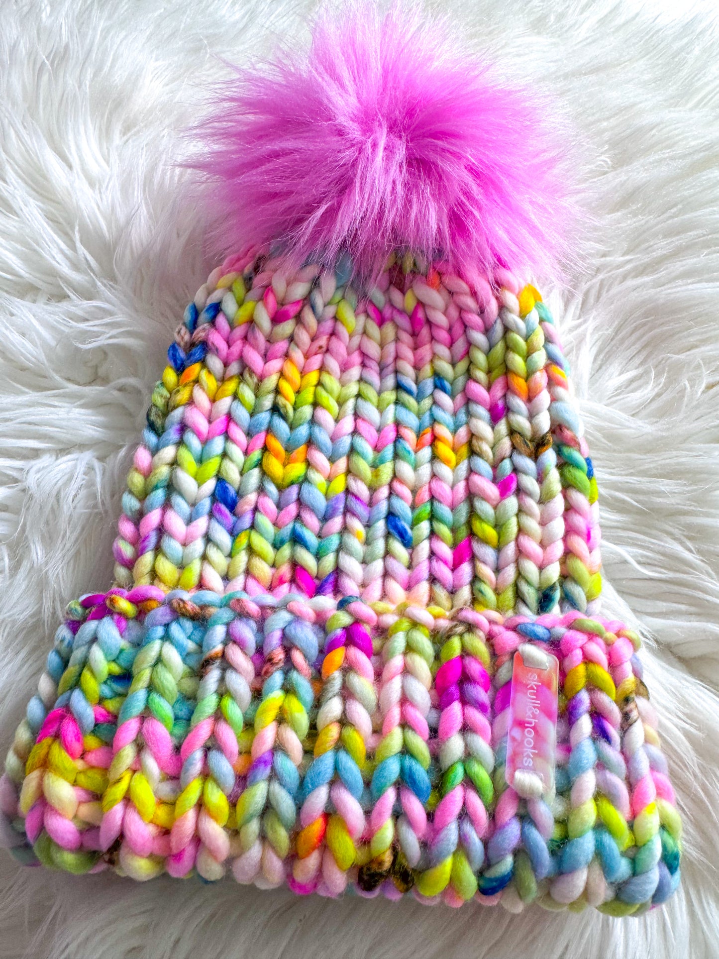 Bubblegum Blast Beanie