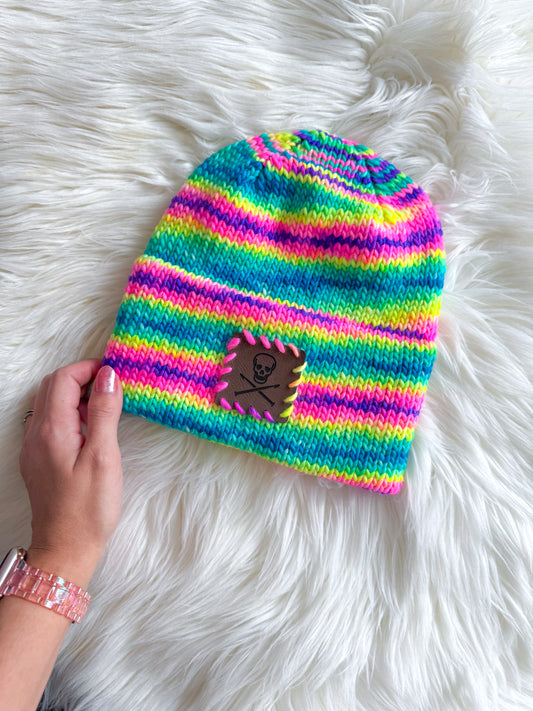 Neon Rave Beanie