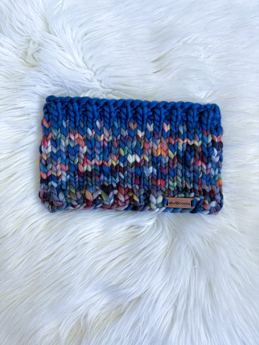 Blueberry Jam Merino Wool Headband – Hand Knit Winter Ear Warmer