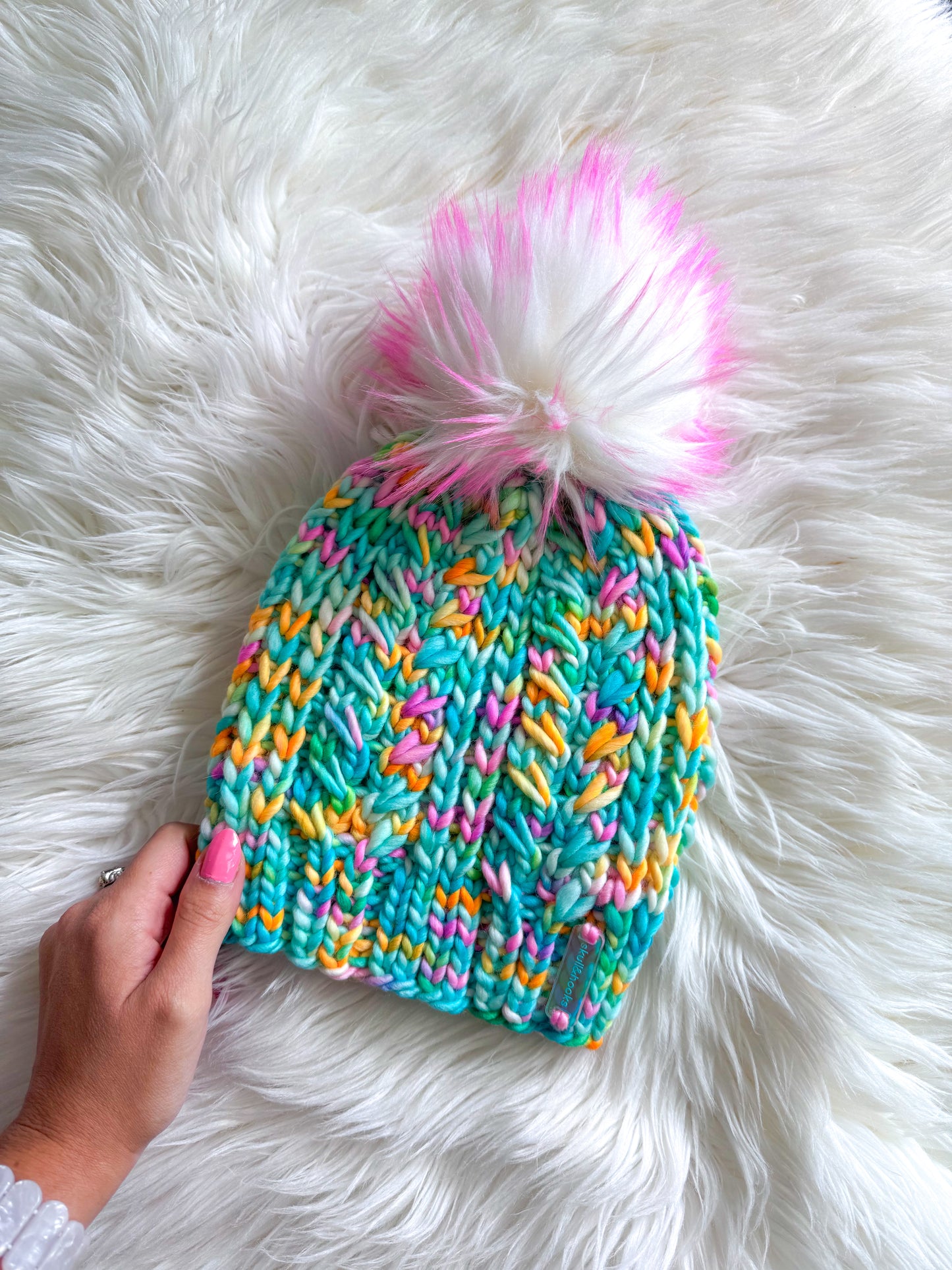Mermaid Splash Beanie