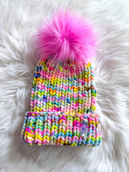 Bubblegum Blast Beanie