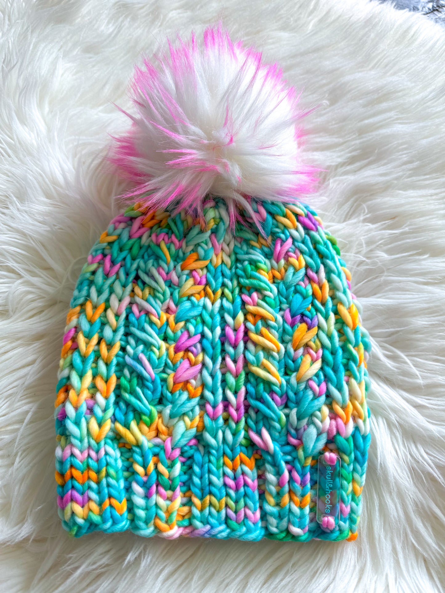 Mermaid Splash Beanie