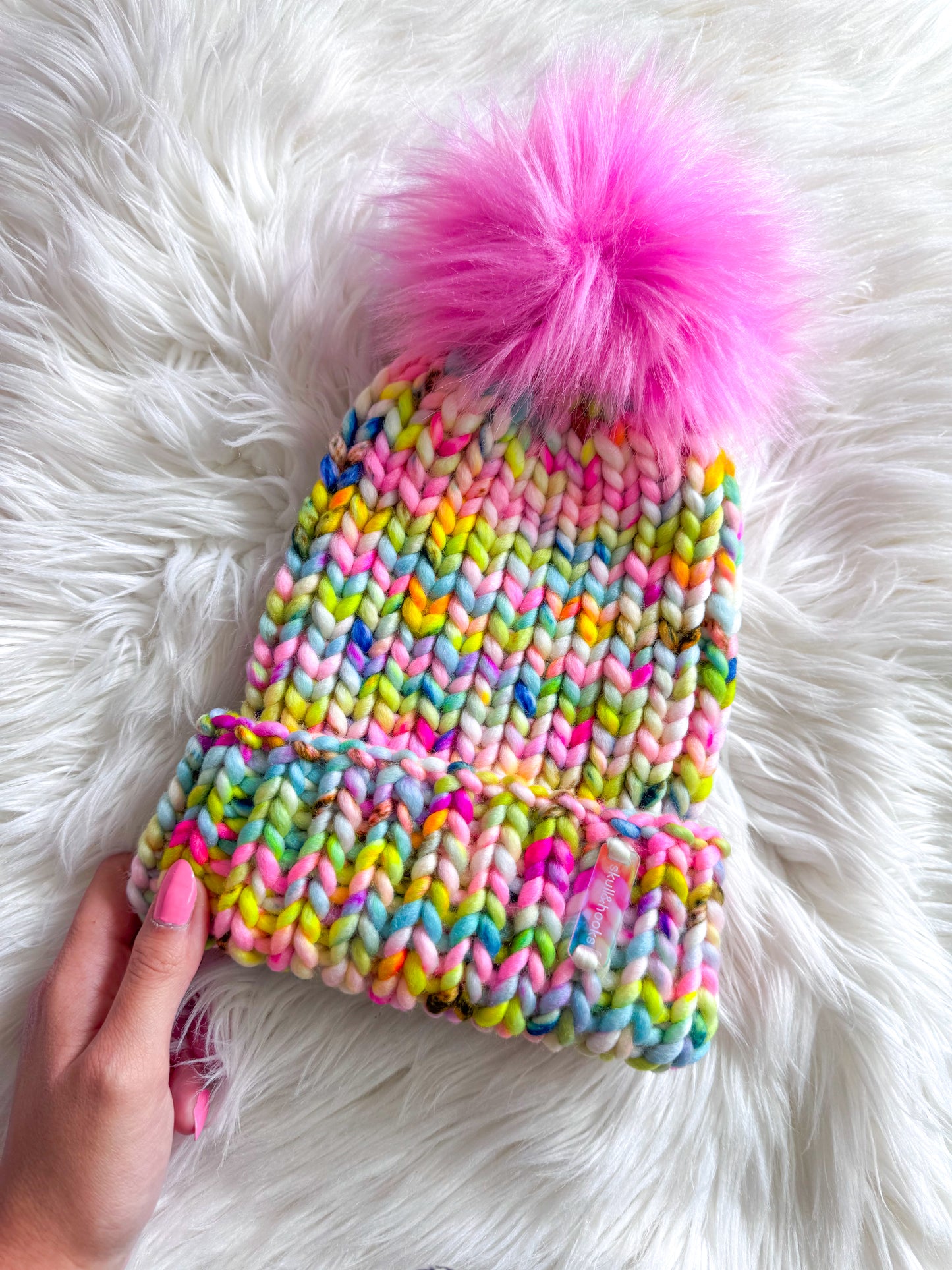 Bubblegum Blast Beanie